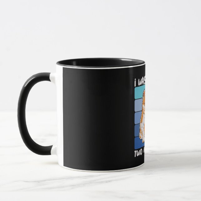 Caneca Eu Era Normal Há Dois Roucos | Cão Shiba (Esquerda)