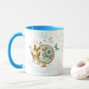 Caneca Eu escolho - Transformação da Taça do Café