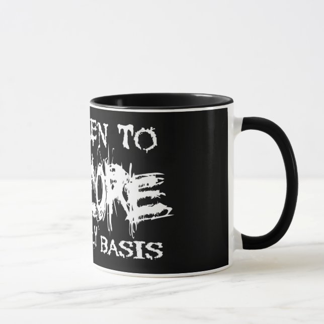 Caneca Eu escuto Grindcore (Direita)