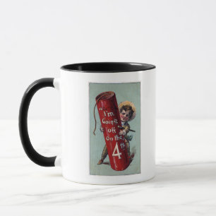 Caneca Eu estou apagando-me no quarto # 1
