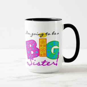 Caneca Eu estou indo ser uma irmã mais velha
