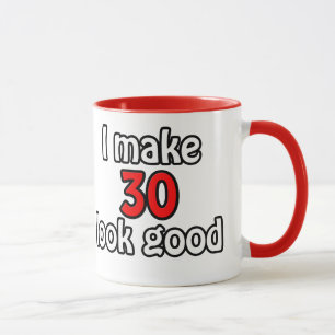 Caneca Eu faço 30 ficar bem