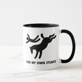 Caneca Eu faço meu próprio cavalo de Stunts™: imagem