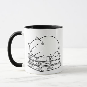 Caneca Eu Faço O Que Quero Design De Citação Engraçado E 