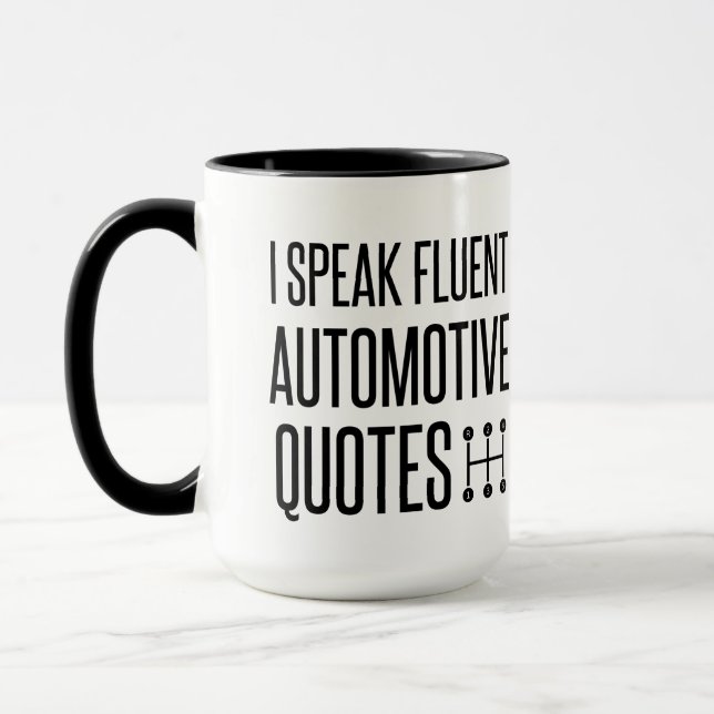 CANECA EU FALO COTAS AUTOMOTIVAS FLUENTES (Esquerda)