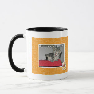 Caneca Eu farts no direkshun gen'ral do yor