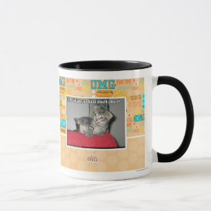 Caneca Eu farts no direkshun gen'ral do yor