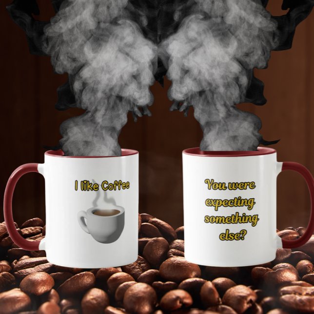 Caneca Eu gosto de café  (Criador carregado)