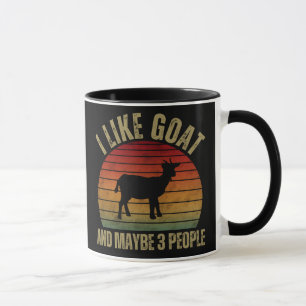 CANECA EU GOSTO DE GOAT E TALVEZ 3 PESSOAS
