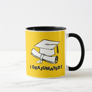 Caneca Eu Gratei Engraçada Mug De Graduação