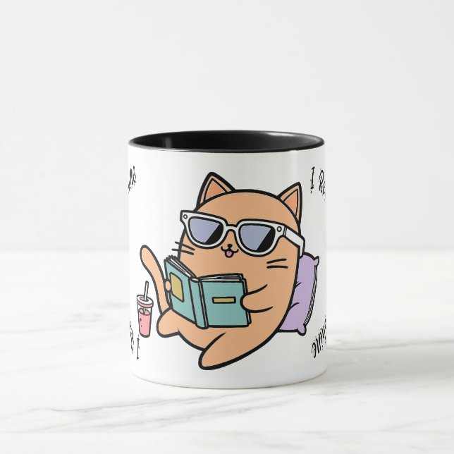 Caneca Eu Leio, Portanto Eu Brilho! (Centro)