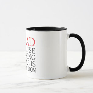 Caneca Eu li porque