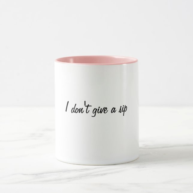 Caneca Eu não dou um gole (Centro)