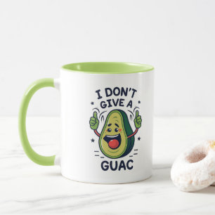 Caneca Eu não dou um trocadilho de abacate