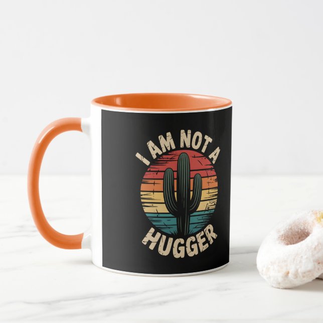 Caneca Eu não sou de abraços (Com Donut)