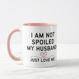 Caneca EU NÃO SOU ESTUPADA, MEU MARIDO APENAS ME AMA. Pre