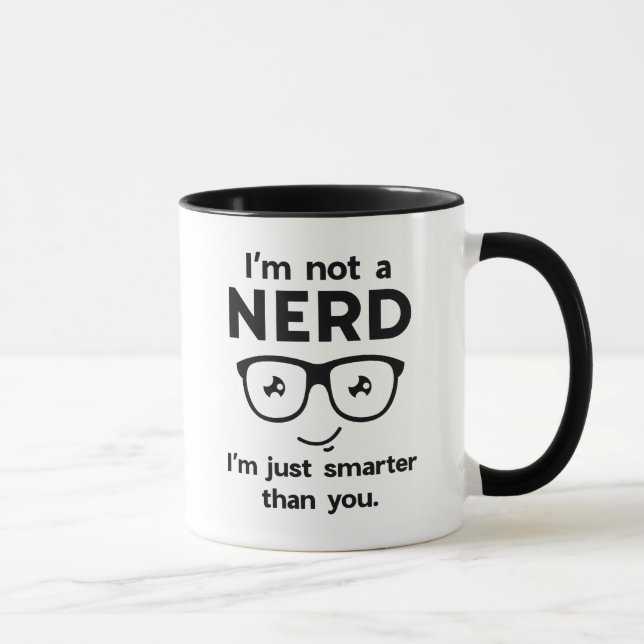 Caneca Eu Não Sou Um Nerd (Direita)