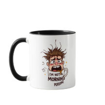 "Eu não sou uma pessoa matinal" (homem)