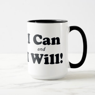 Caneca Eu posso e eu vou faz4e-lo