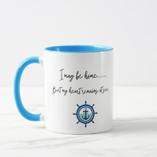 Caneca Eu posso estar em casa....
