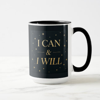 Caneca Eu Posso Eu Vou | Café com Citação Motivaci