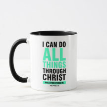Eu posso fazer tudo através do cristo, bíblia vers