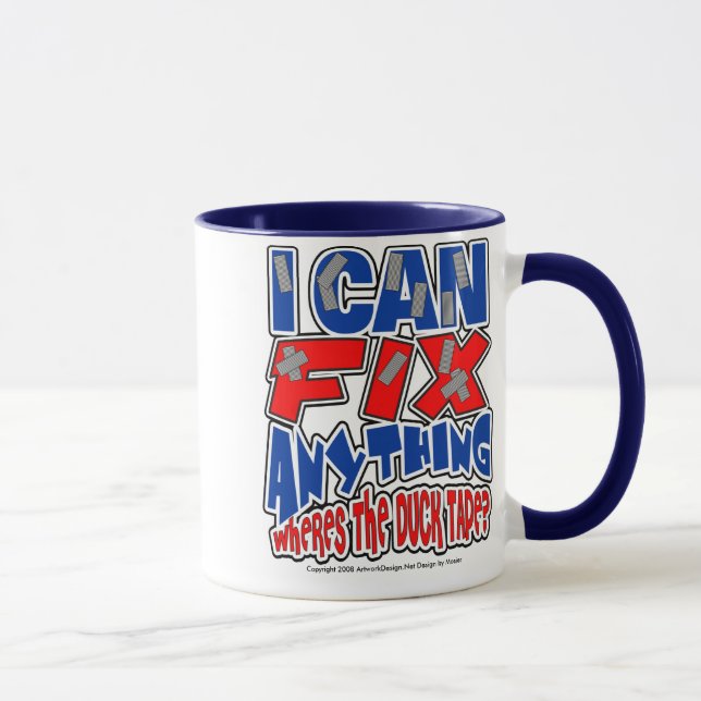 Caneca Eu posso fixar QUALQUER COISA MIG! (Direita)