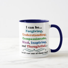 Caneca Eu posso perdoar