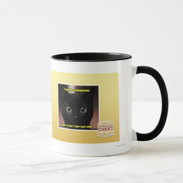 Caneca Eu posso ser esquizofrénico (Direita)