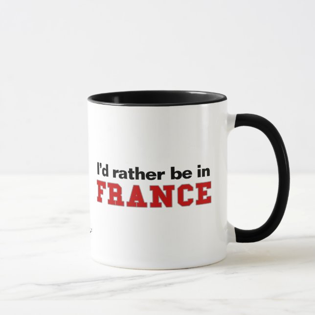 Caneca Eu preferencialmente estaria em France (Direita)