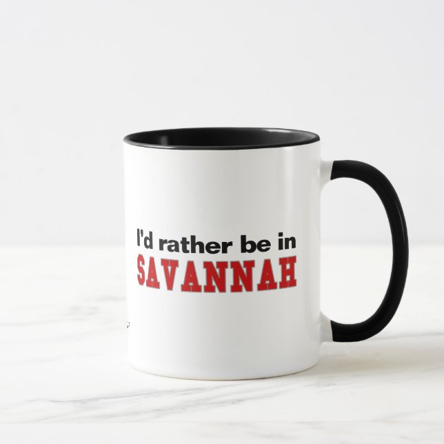 Caneca Eu preferencialmente estaria no savana (Direita)