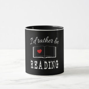 Caneca Eu preferencialmente lendo