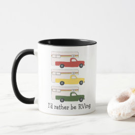 Caneca Eu preferencialmente ser o RVing Vintage Truck Cam