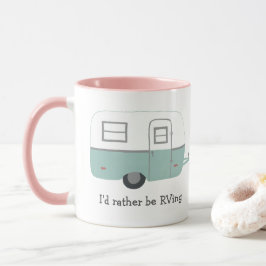 Caneca Eu preferencialmente ser RVing! Reboque de viagens