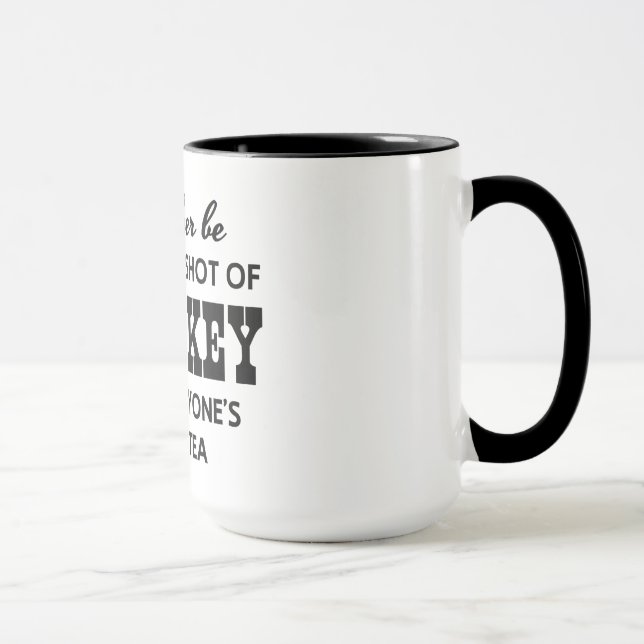 Caneca Eu preferencialmente seria alguém disparei do (Direita)