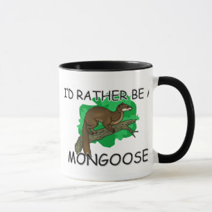 Caneca Eu preferencialmente seria um mangusto