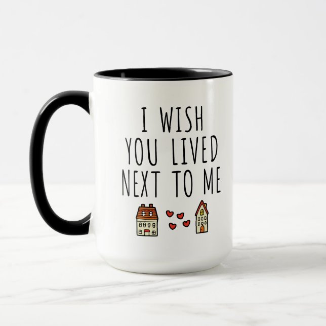 Caneca Eu Queria Que Você Viesse Ao Meu Lado. (Esquerda)