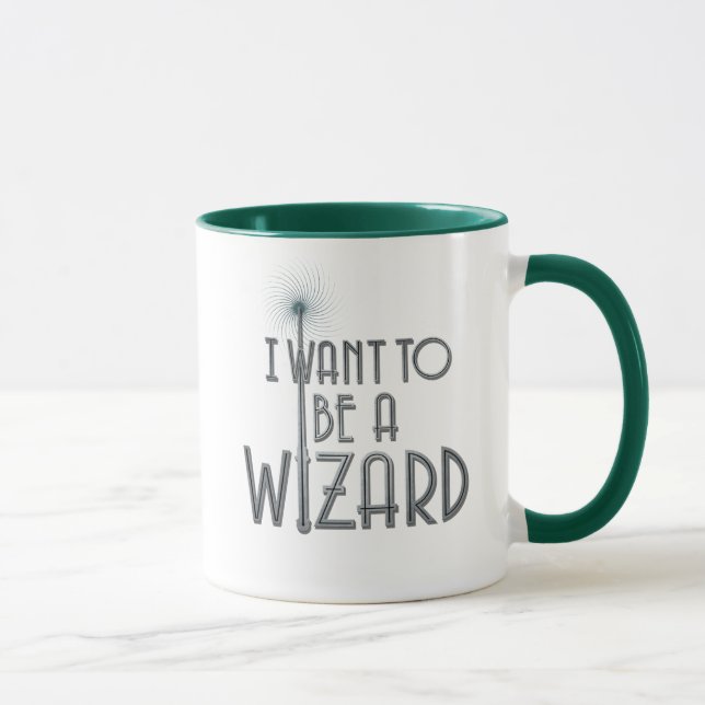 Caneca Eu Quero Ser Um Mágico (Direita)