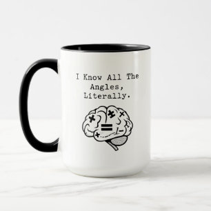 Caneca Eu Sei Todos os Ângulos Literalmente Especialista 