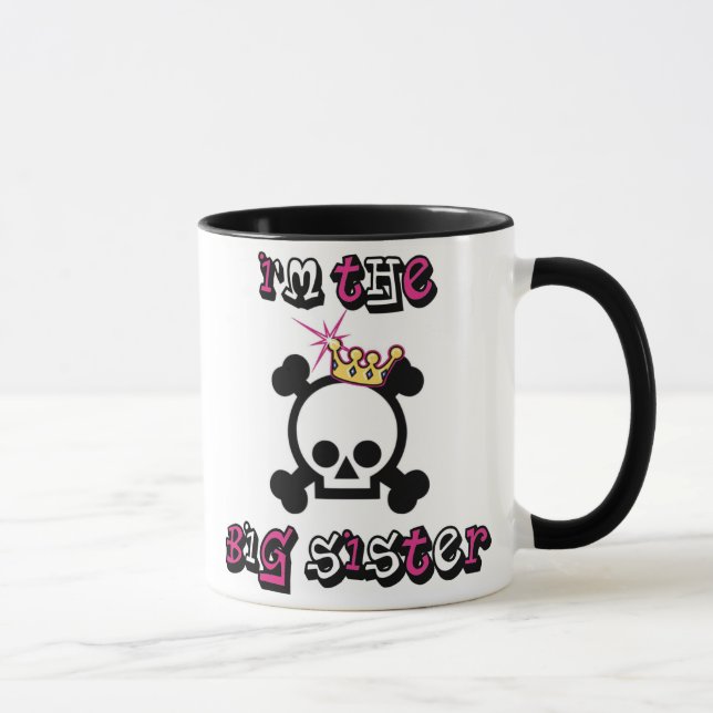 Caneca Eu sou a irmã mais velha (Direita)