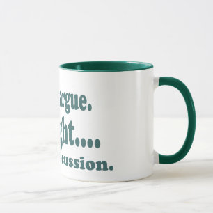 Caneca Eu sou direito