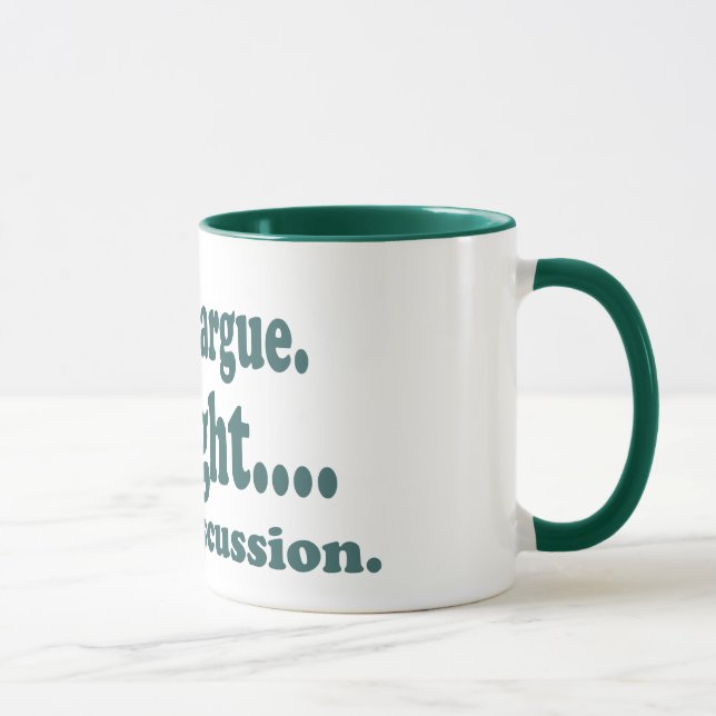 Caneca Eu sou direito (Direita)