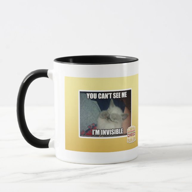 Caneca Eu sou invisível (Esquerda)