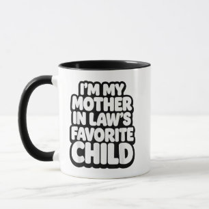 Caneca Eu Sou o Filho Favorito da Minha Sogra