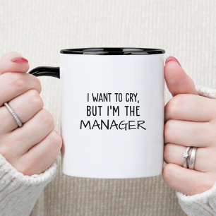 Caneca Eu Sou O Gerente Piada De Escritório De Trabalho H