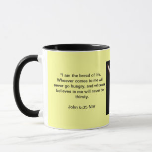 Caneca Eu Sou O Pão Da Vida