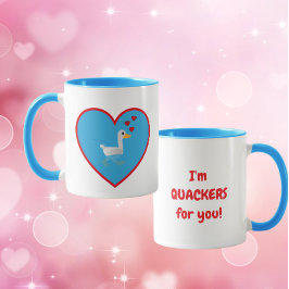 Caneca Eu sou Quackers para você