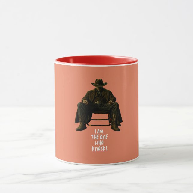 Caneca Eu Sou Quem Bate | Citação Icônica de Café  (Centro)