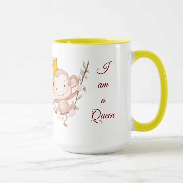 Caneca Eu Sou Rainha – Elegante (Direita)