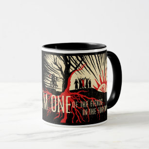 Caneca Eu sou um dos amigos na cela dos sulcos